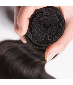 No Chemical processed Brazilian Body Wave Human Hair 3 Bundle Deals / 4 Bundle Deals
